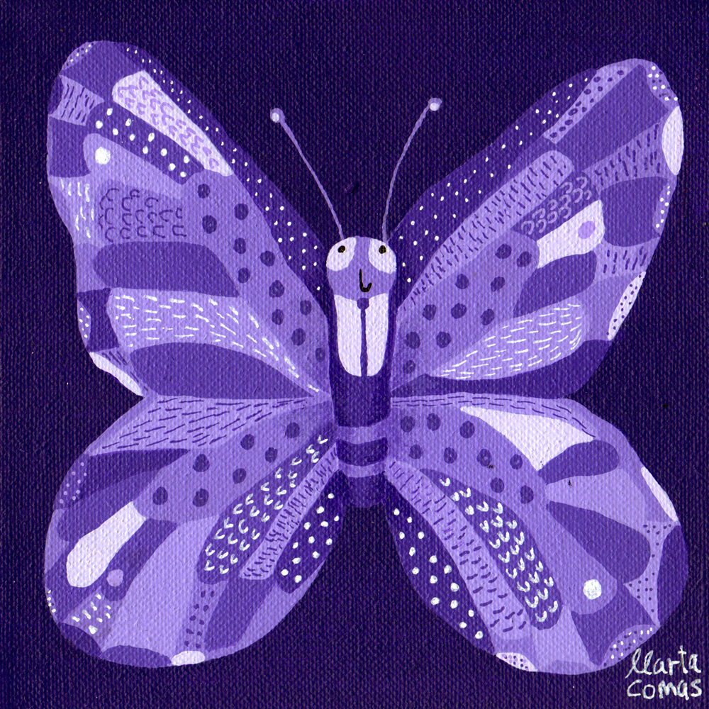 IL·LUSTRACIÓ ORIGINAL, Papallona
